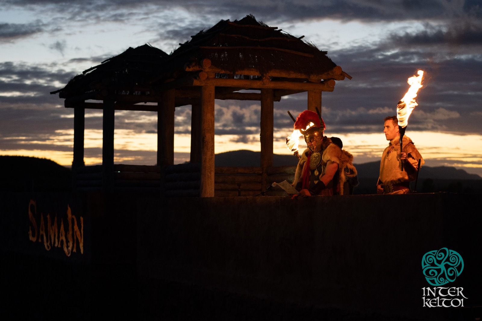 Imagen de Guerreros en la muralla